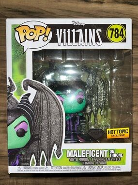 Funko Pop Disney villains Maleficent on Throne